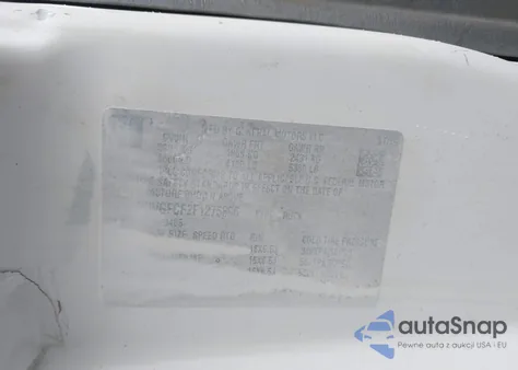 2015 Chevrolet Express 2500 Work Van z USA, uszkodzony, nr VIN 1GCWGFCF2F1275896